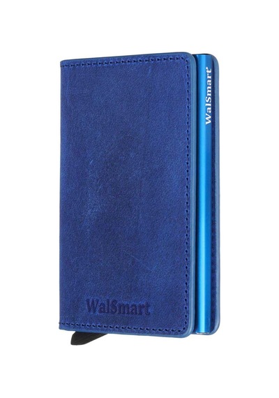 Walsmart Slim Crazy Akıllı Mekanizmalı Cüzdan Hakiki Deri