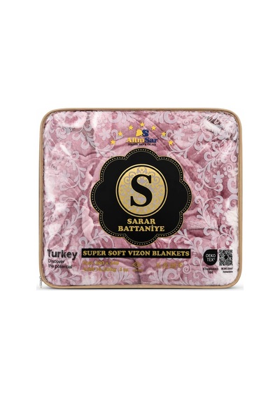 Sarar 4kg Kabartmalı Emboss Battaniye Çift Kişilik 200x240 9