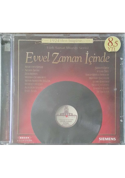 Plak Değildir Cd Dir Cd Evvel Zaman İçinde Türk Sanat Müziği Se