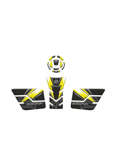 Cf Moto Cf Moto 650 Nk 2022 - 2023 Uyumlu Tank Pad Set 003
