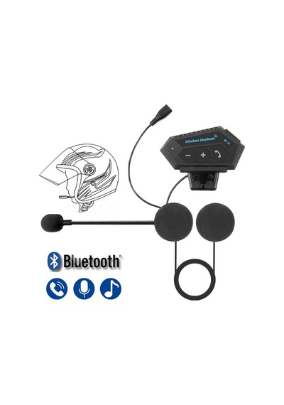 Bt12 Kask Kulaklık Motosiklet Kulaklık Interkom Motorsiklet Kulaklık