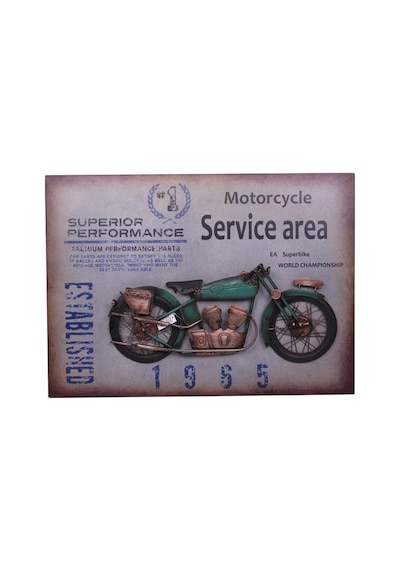 Motorsiklet Tablo Pano Vintage Dekoratif Ev Ofis Hediyelik Arbltgs0cs1fyk59gwx