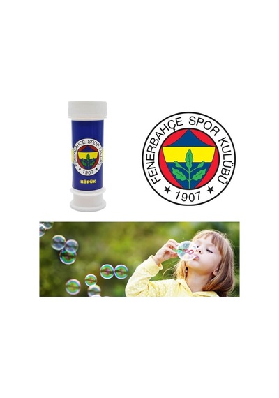 Fenerbahçe Köpük Baloncuk - 3 Adet