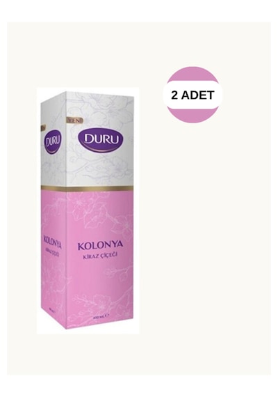 Kolonya Kiraz Çiçeği 400 Ml Pet Sise 2 Adet