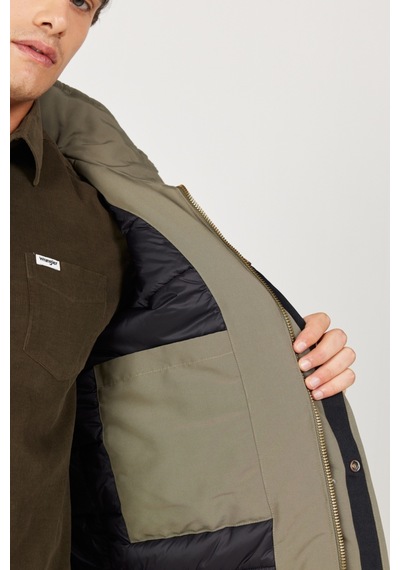 Wrangler Regular Fit Normal Kesim Kapüşonlu Yeşil Parka W40BWWX45 Yeşil Wrangler Regular Fit Normal Kesim Kapüşonlu Yeşil Parka W40BWWX45 Yeşil