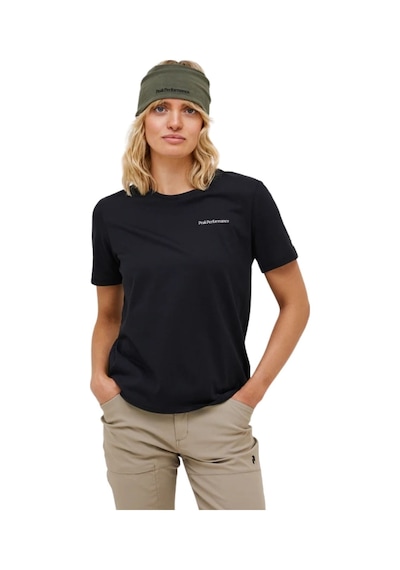 Peak Performance Peak Performance Explore Logo Kadın Siyah Tişört Blk SIYAH
