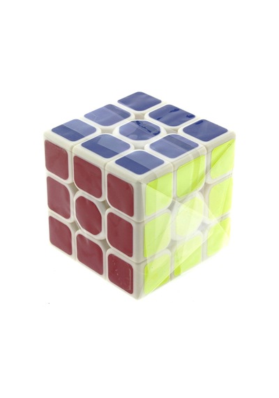 Beyaz Zemin Üzeri Renkli Zeka Küpü 3x3x3-5,5 Cm