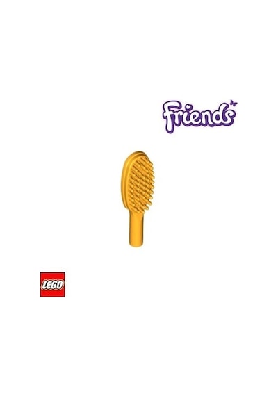 Minifigür Aksesuarları: Tarak Hairbrush Sarı