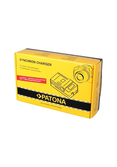 Patona Senkron Lcd Ekranlı Usb Şarj Cihazı Sony Np-fz100 Için
