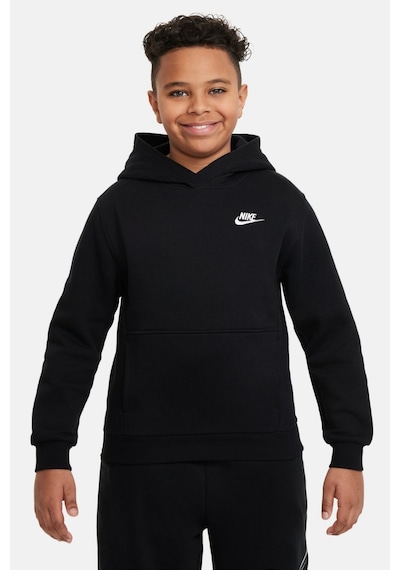Nike Club Fleece Çocuk Kapüşonlu Sweatshirt Siyah Fd3000-010