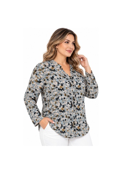 Wearon Kadın Düğmeli Modelli Bluz Bgl-st05659 Taş