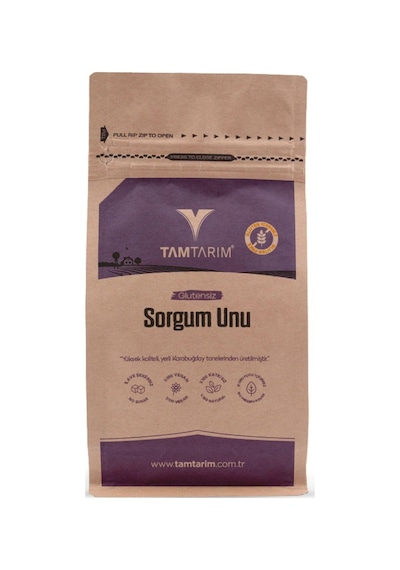 Tam Tarım Glutensiz Sorgum Unu 1 KG