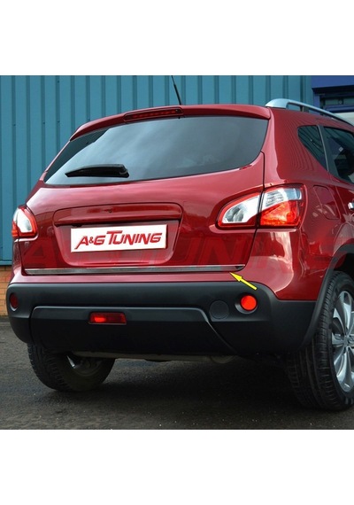 Nissan Qashqai Krom Bagaj Alt Çıta Formlu 2010-2013 Paslanmaz Çel N11.4905
