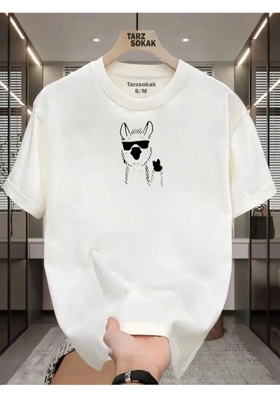 Startmore Unisex Selam Bebeğim T-shirt Beyaz