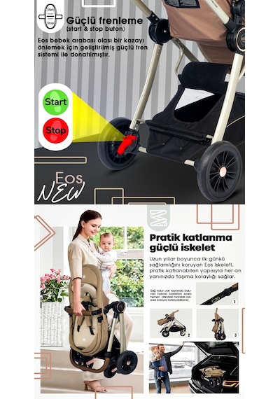 Baby Home 1012 Eos Travel Sistem Bebek Arabası