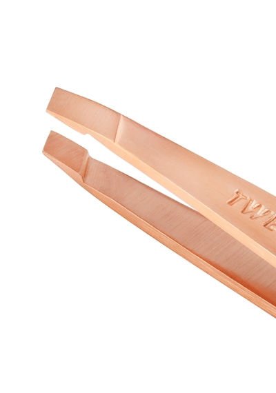 Tweezerman Mini Slant Tweezer Rose Gold Altın Pembe Cımbız