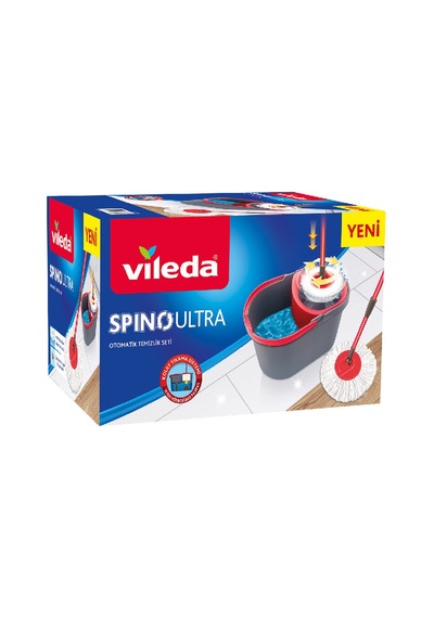 4 Adet Vileda Spino Ultra Temizlik Seti