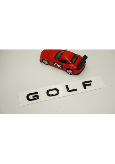 Volkswagen Golf8 Bagaj 3M 3D Yeni Nesil Parlak Siyah ABS Yazı Log