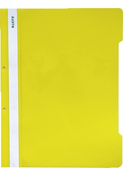 Leitz Telli Dosya Plastik Sarı L-4189 Çok Renkli