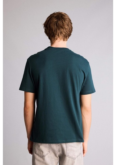 Defacto Mini Baskılı Yeşil Erkek T-shirt G3213ax/gn1079 Yeşil