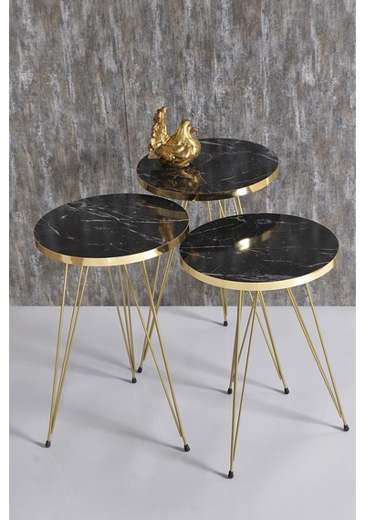 Zigon Sehpa Gold Bendir
