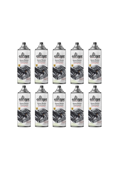 Susuz Motor Yıkama Temizleme Spreyi Ebrayn 500 Ml 10 Adet