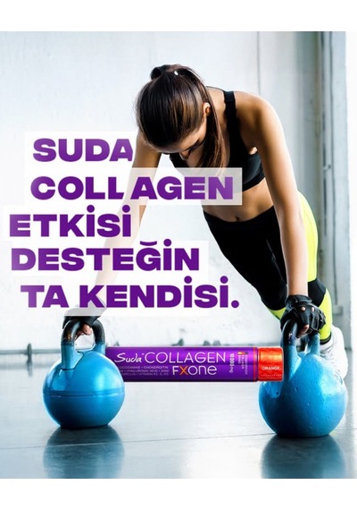 Suda Collagen Collagen Fxone Shot Orange 40 Ml X 30 Shot - Portakallı 2 Adet