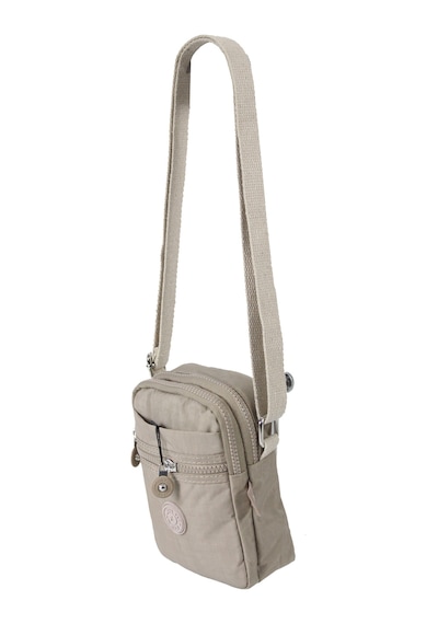 M 227 Mega Bag Krinkıl Kumaş Unisex Küçük Omuz Çantası, Telefonluk Açık Vizon-açik Vizon