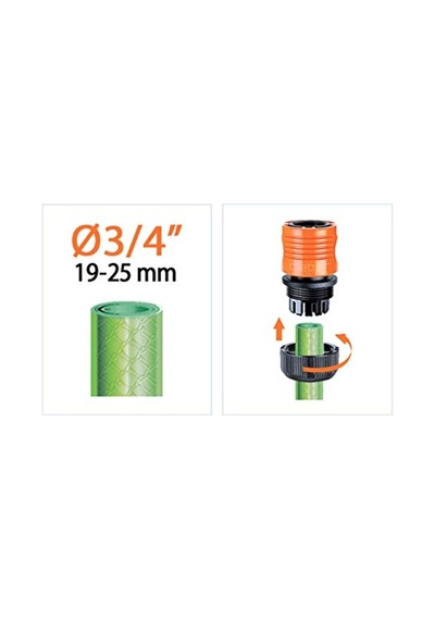 Claber 8609 3/4 Otomatik Musluk Bağlantı (439342794)