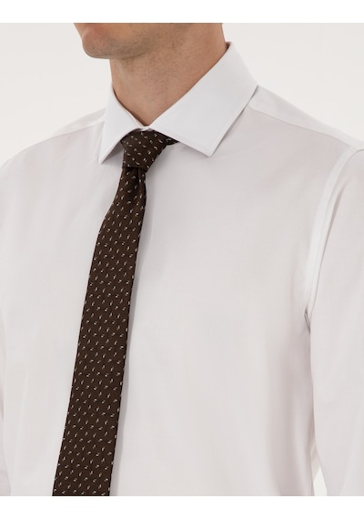 Pierre Cardin Erkek Beyaz Gömlek Basic 50313178-vr013 Beyaz