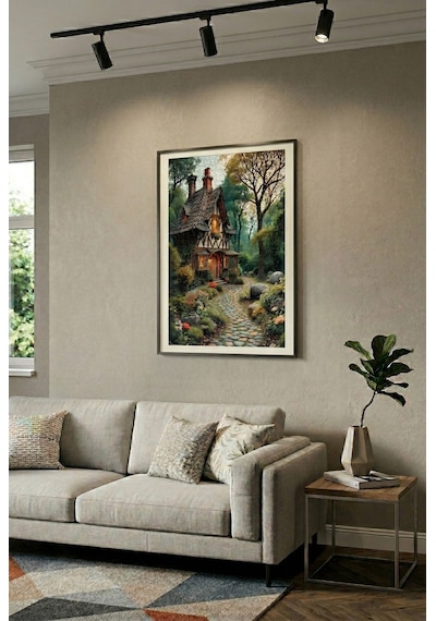 Nova Puzzle 1000 Parça Puzzle - Huzurlu Orman Evi - 41198