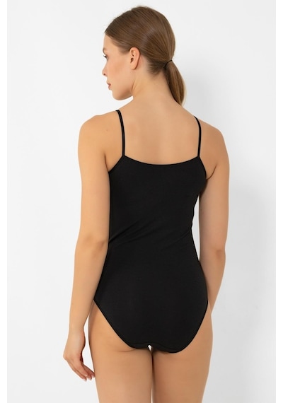 Miorre Modal Ince Askılı Çıtçıtlı Body