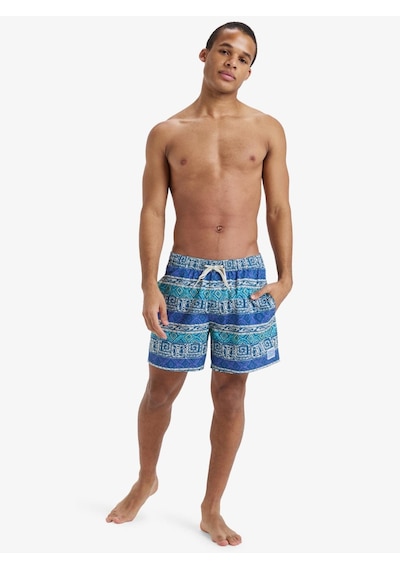 Quiksilver Surfsilk Straight Volley 16 Erkek Deniz Şortu-29818 Mavi