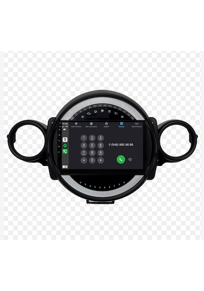 Foxus Mını Cooper Bmw Smart Mını 2007 2011 4gb Ram 64gb Hafıza Android Dokunmatik Ekran Oto Teyp - Carplay Wifi Gps Bluetooth Kamera Destekli Oem