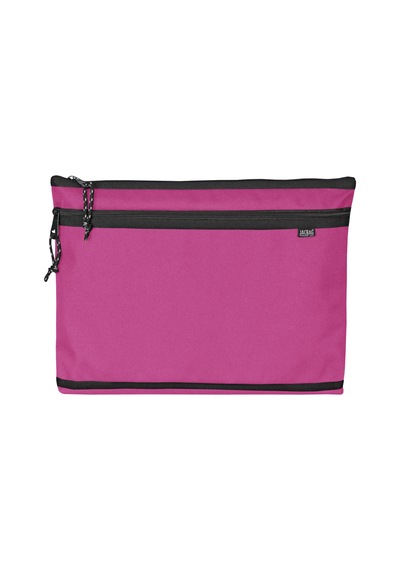 Jacbag Dual Zip Folder-pembe