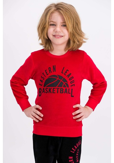 Rolypoly Basketball Kırmızı Erkek Çocuk Eşofman Takımı 5274-25135