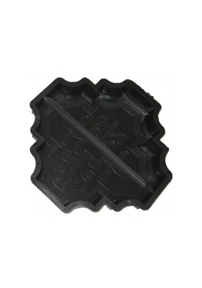 Plastik Parke Taşı Kalıbı Tekli Büyük Orkide 1/2 4,5 Cm (10 Ad)