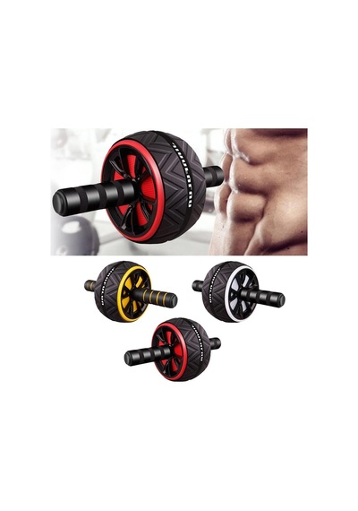 Dolıty Abdominal Egzersiz Tekerleği Fitness Gücü Kırmızı Kırmızı