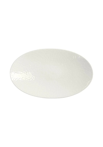 Porland Illusıon Kayık Tabak 24cm Çok Renkli