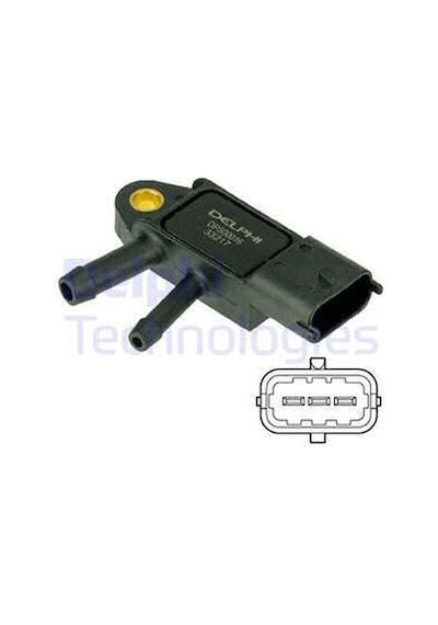 DELPHI DPS00016 DPF SENSÖR NISSAN QASHQAİ. X TRAİL. RENAULT KOLEO