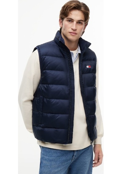 Tommy Hilfiger Tjm Lıght Down Packable Vest Erkek Mavi Yelek - Dm0dm23232