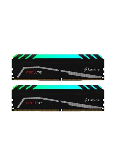 Redlıne Lumina - Ddr4 Rgb Oyun Dram - 16gb 2x8gb Udımm Bellek Kiti - 3200mhz Pc4-25600 Cl-16-288-pin 1.35v Masaüst