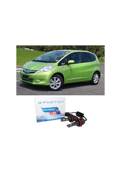Honda Jazz Uzun + Kısa Far Ampulü H4 Ultimate Yeni Seri Beyaz 2008-2015
