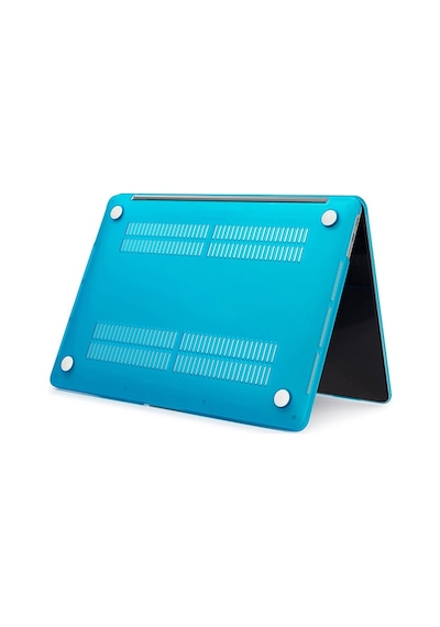 Ally Apple Uyumlu MacBook Air 13 A1369-A1466 Kristal Kapak Koruma Kılıf Mavi