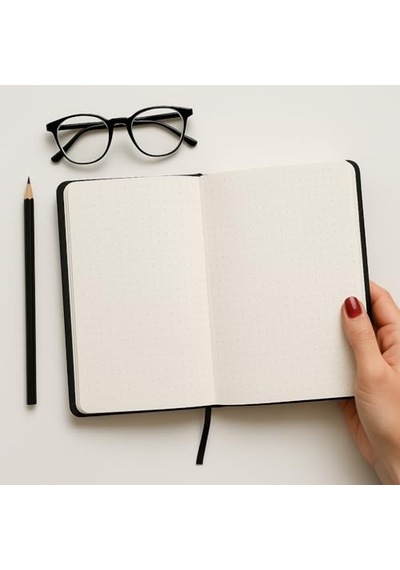Noktalı Defter Termo Deri Kapaklı Noktalı Defter 128 Yaprak A5 Defter Ofis Ve Kırtasiye Plan Notebook Yeşil Genel