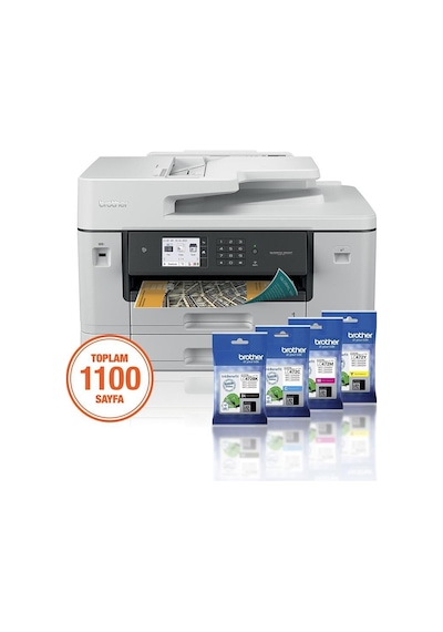 Brother A3/a4 Renkli Mfc-j3940dw Yazıcı Tarayıcı Fotokopi Usb 2.0,ethernet,kablosuz
