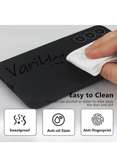 Abatech Samsung Uyumlu S26 Fe Siyah Lansman Kılıf