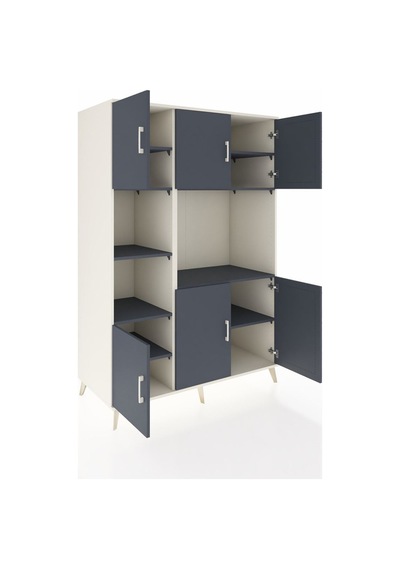 Kronos Dolap 9 Raflı 6 Kapaklı 132x59x195 Aytaşı-antrasit/antrasit Antrasıt/antrasıt Kronos Dolap 9 Raflı 6 Kapaklı 132x59x195 Aytaşı-antrasit/antrasit Antrasıt/antrasıt