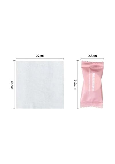 Mucit Home 20 Adet Sıkılaştırılmış Kapsül Islak Mendil Havlu Taşınabilir Seyahat Mendili 20'li Set