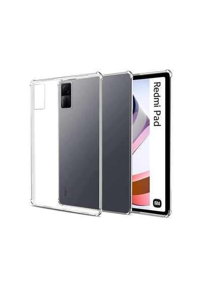 Xiaomi Redmi Pad 10.6" Uyumlu Arka Şeffaf Kılıf, Ultra İnce Silikon Ve Darbeye Dayanıklıdır